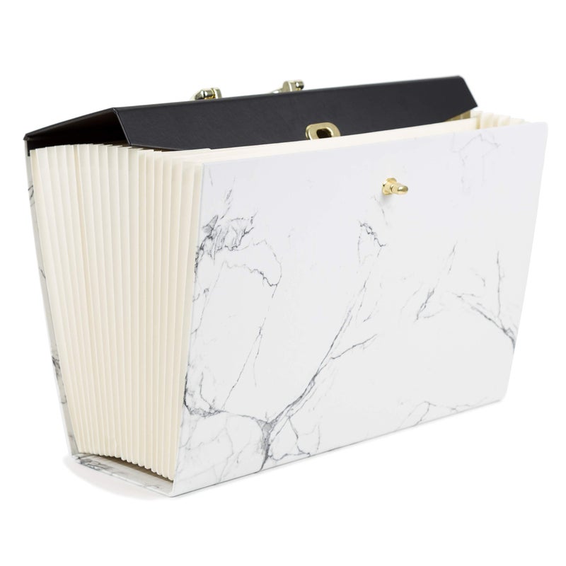 U Brands Fashion Expanding File Folder, Legal Size, 19 Pocket - Image 2